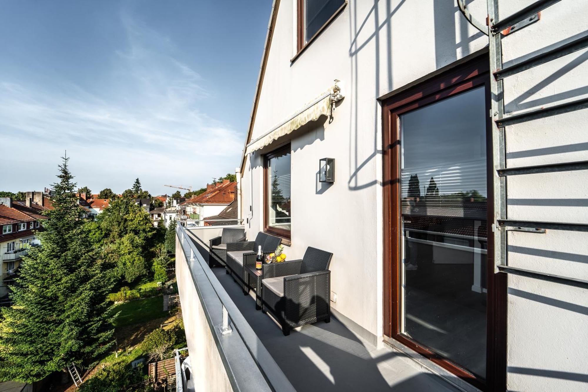 Stern Blick - Maisonette, Balkon, Zentral In BRE エクステリア 写真